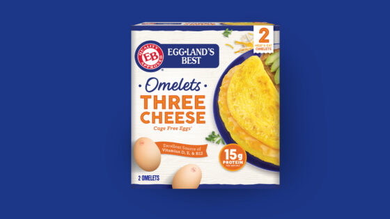Three Cheese Frozen Omelet