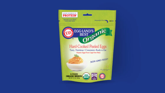 Organic Hard-Cooked Peeled Eggs