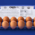 Eggland's Best 12 Count Organic Eggs Open