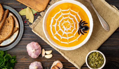 'Cobweb' Pumpkin & Squash Soup