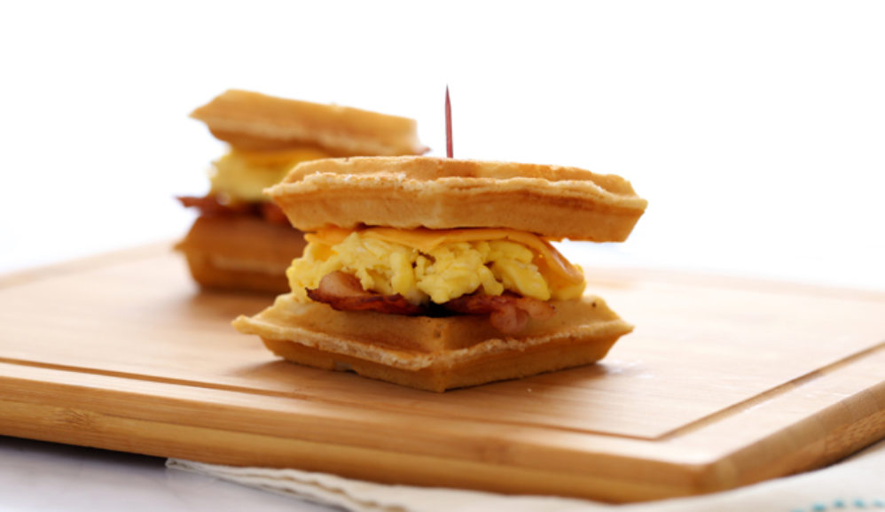 Photo of Mini Waffle Breakfast Sandwich